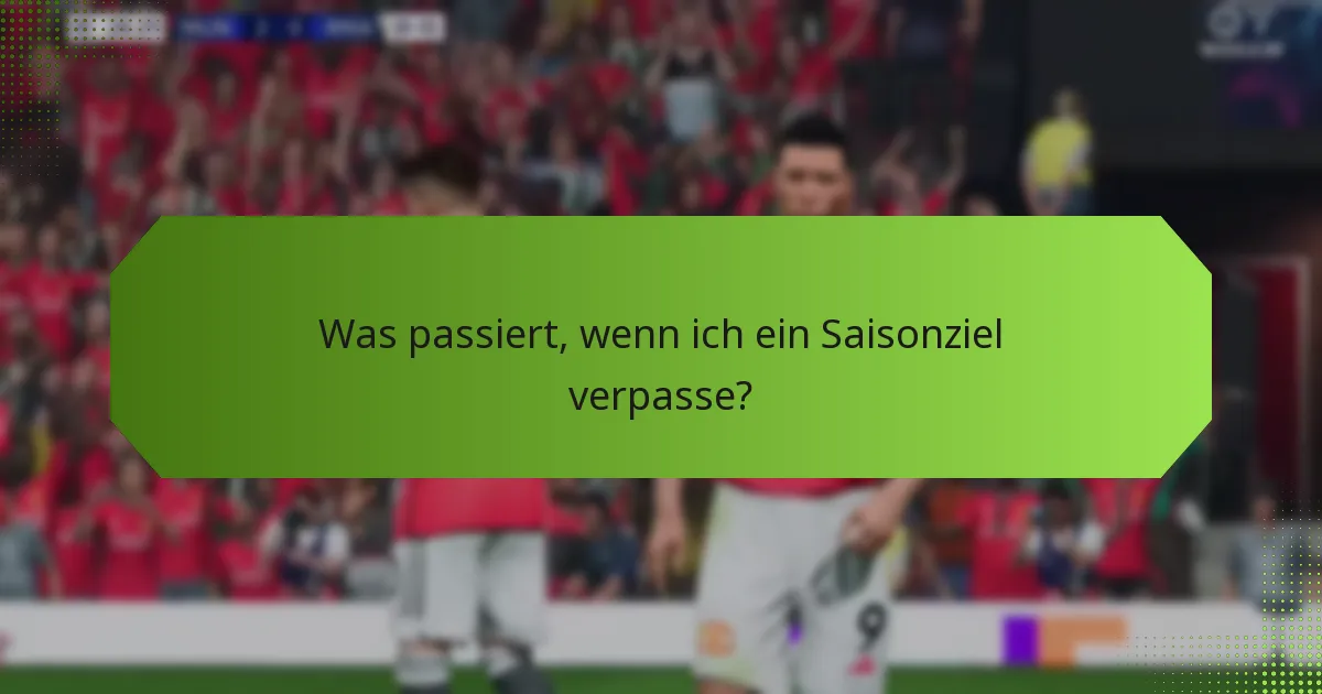 Wie kann ich meinen Fortschritt bei Saisonzielen verfolgen?